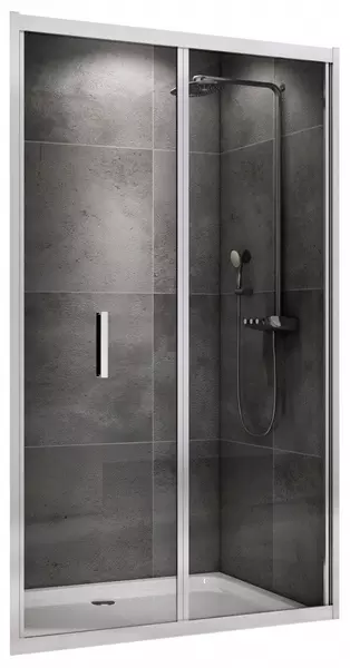 

Душевая дверь «Abber» Sonnenstrand AG07090 90/195 прозрачная/хром