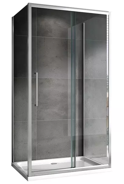 

Душевой угол-ограждение «Abber» Schwarzer Diamant AG30100H-S70-S70 100/70 прямоугольный прозрачный/хром без поддона