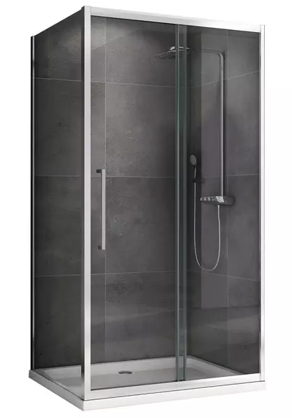 

Душевой угол-ограждение «Abber» Schwarzer Diamant AG30120H-S100 120/100 прямоугольный прозрачный/хром без поддона универсальный