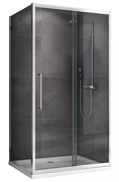 

Душевой угол-ограждение «Abber» Schwarzer Diamant AG30120H-S90 120/90 прямоугольный прозрачный/хром без поддона универсальный