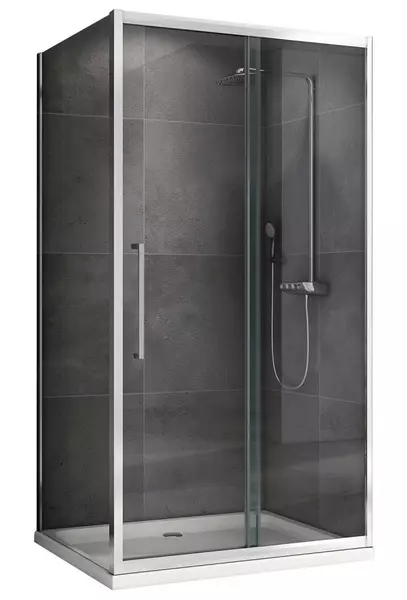 

Душевой угол-ограждение «Abber» Schwarzer Diamant AG30140H-S80 140/80 прямоугольный прозрачный/хром без поддона универсальный