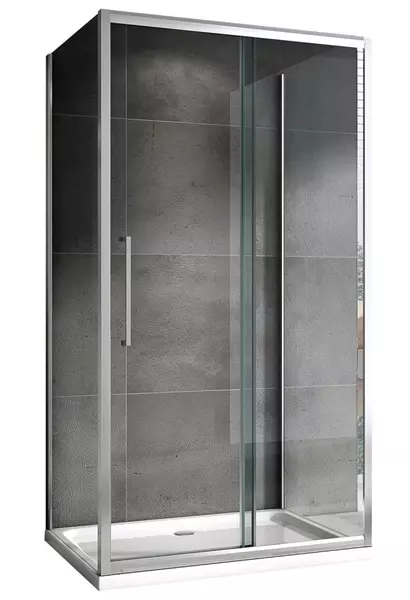 

Душевой угол-ограждение «Abber» Schwarzer Diamant AG30140H-S90-S90 140/90 прямоугольный прозрачный/хром без поддона