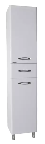 

Пенал «Bellezza» Джела 40 с корзиной белый правый