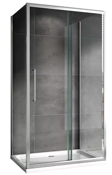 

Душевой угол-ограждение «Abber» Schwarzer Diamant AG30160H-S90-S90 160/90 прямоугольный прозрачный/хром без поддона