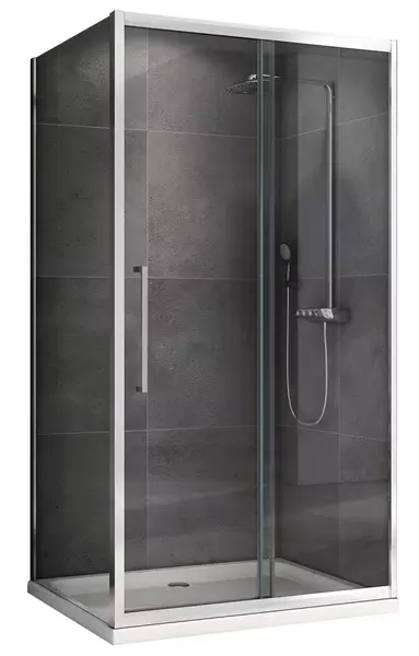 

Душевой угол-ограждение «Abber» Schwarzer Diamant AG30170H-S70 170/70 прямоугольный прозрачный/хром без поддона универсальный