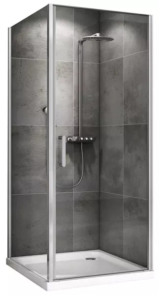 

Душевой угол-ограждение «Abber» Sonnenstrand AG04060-S80 60/80 прямоугольный прозрачный/хром без поддона универсальный