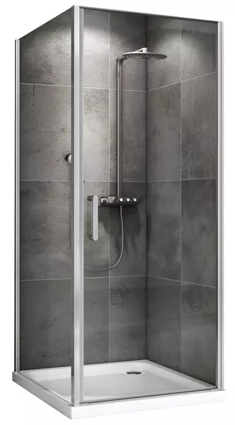 

Душевой угол-ограждение «Abber» Sonnenstrand AG04070-S100 70/100 прямоугольный прозрачный/хром без поддона универсальный