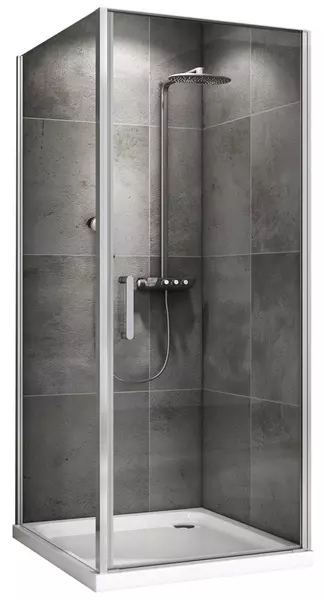 

Душевой угол-ограждение «Abber» Sonnenstrand AG04070-S80 70/80 прямоугольный прозрачный/хром без поддона универсальный