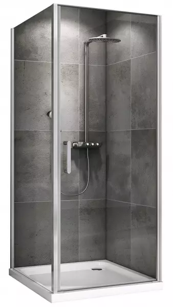 

Душевой угол-ограждение «Abber» Sonnenstrand AG04080-S90 80/90 прямоугольный прозрачный/хром без поддона универсальный