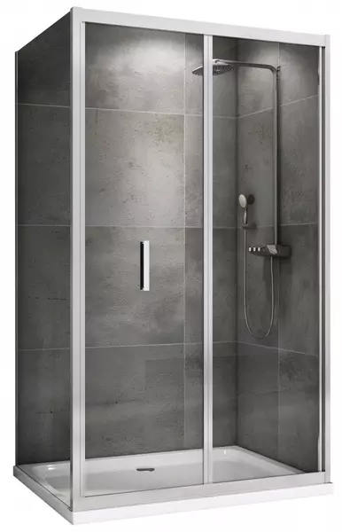 

Душевой угол-ограждение «Abber» Sonnenstrand AG07090-S100 90/100 прямоугольный прозрачный/хром без поддона универсальный