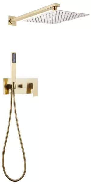 

Душевая система «Abber» Daheim AF8218G матовое золото