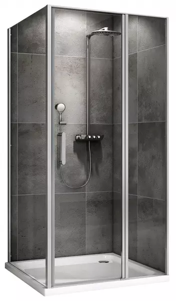 

Душевой угол-ограждение «Abber» Sonnenstrand AG04120S-S100 120/100 прямоугольный прозрачный/хром без поддона универсальный