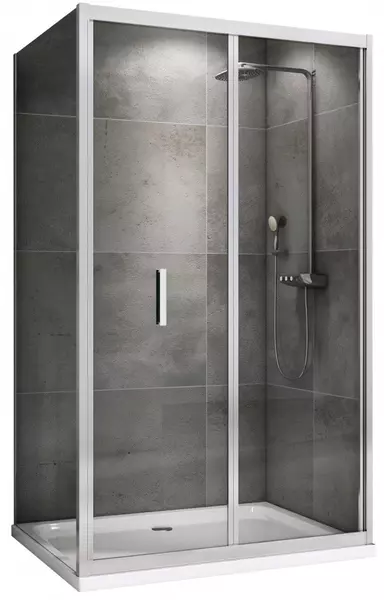 

Душевой угол-ограждение «Abber» Sonnenstrand AG07110-S70 110/70 прямоугольный прозрачный/хром без поддона универсальный