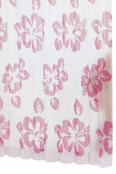 

Штора для ванной «Ridder» Flowerpower 32352 180/200 розовая