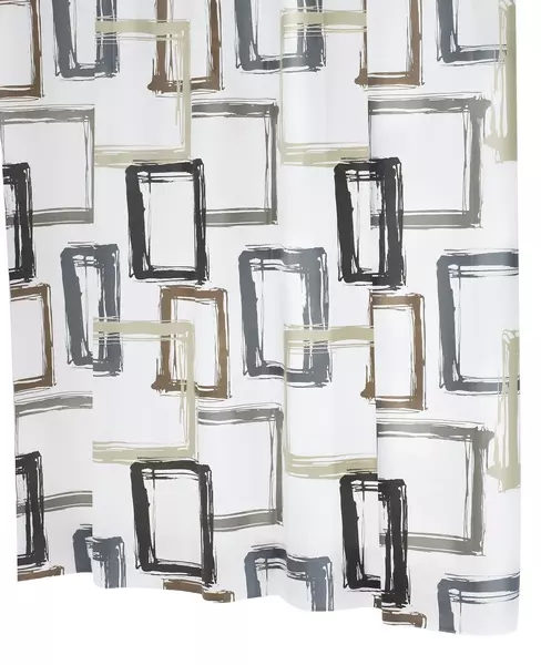 

Штора для ванной «Ridder» Pattern 32388 180/200 белая/бежевая