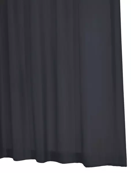 

Штора для ванной «Ridder» Madison 45300 180/200 чёрная