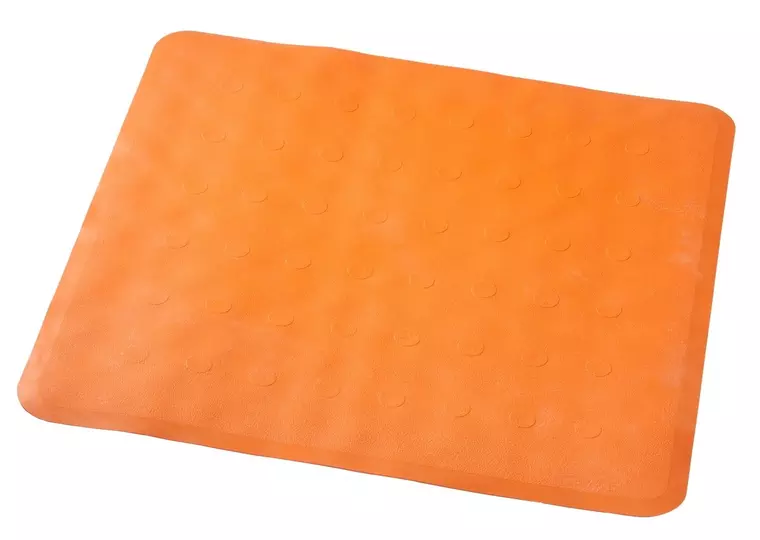 

Противоскользящий коврик в ванну «Ridder» Basic 167414 51/51 каучук оранжевый