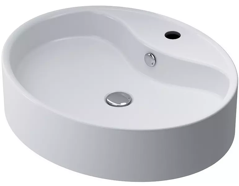 

Раковина «Am.Pm» Universal 56/46 C8FC1X056GWOV фарфоровая белая