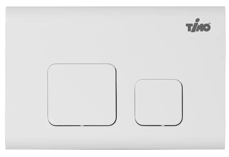 

Кнопка смыва «Timo» Soli FP-002W пластик белая