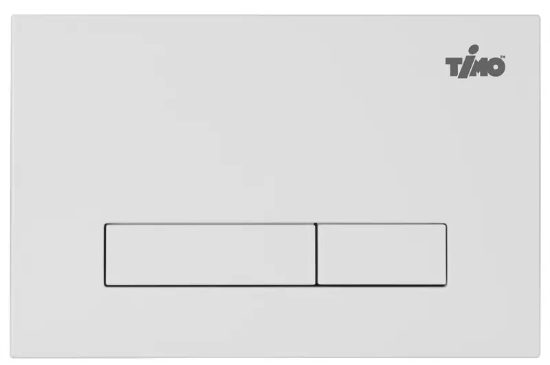Кнопка смыва «Timo» Inari FP-003W пластик белая