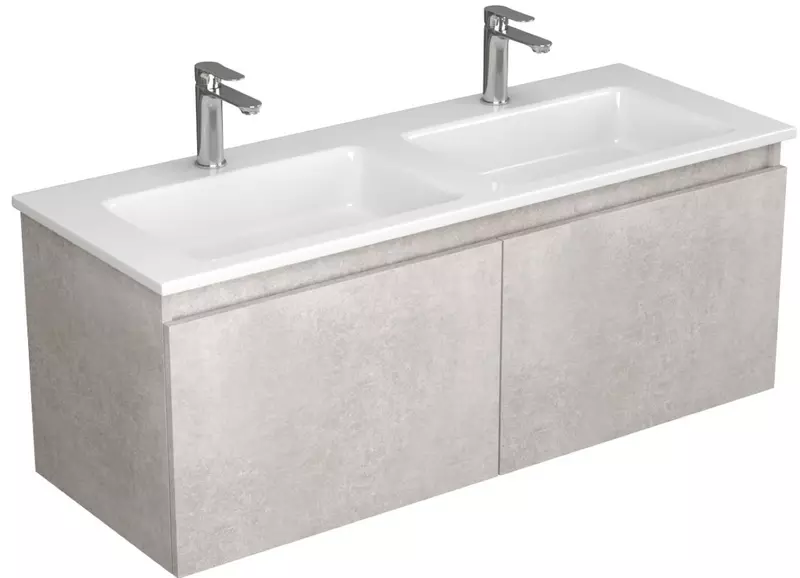 

Тумба с раковиной «Veneciana» Stoun 120 (Modul 120) подвесная светлый камень