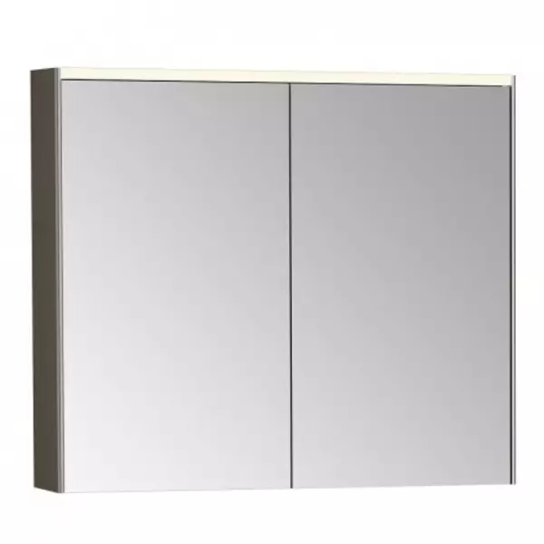 

Зеркальный шкаф «Vitra» Core 80/70 с подсветкой антрацит глянцевый