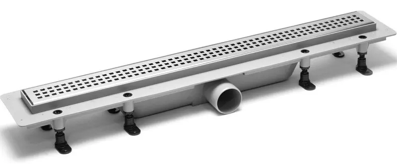 

Душевой лоток «PlastBrno» Design 1 40 SZA1400 боковой выпуск хром