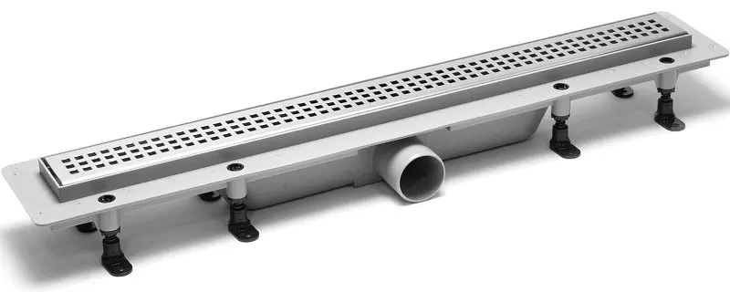 Душевой лоток PlastBrno Design 1 85 SZE1851 боковой выпуск хром 9507₽