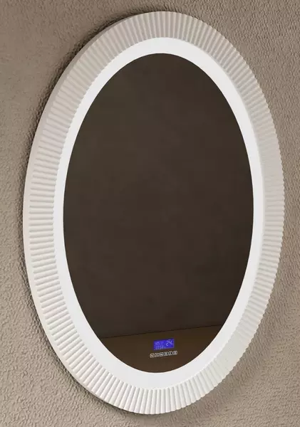 Зеркало «Abber» Stein AS6601 с подсветкой белое