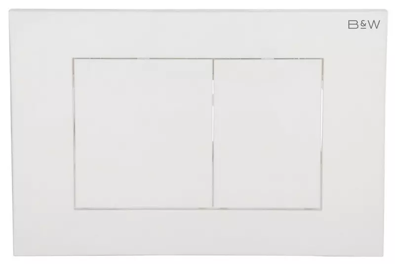 

Кнопка смыва «Black & White» WPI-09531 пластик Glossy Ivory 09531