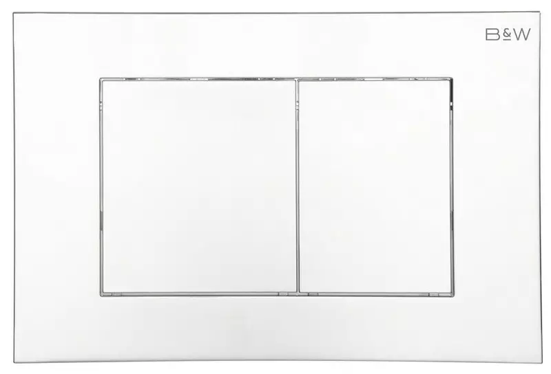 

Кнопка смыва «Black & White» WPI-09533 пластик Bright Chrome 09533