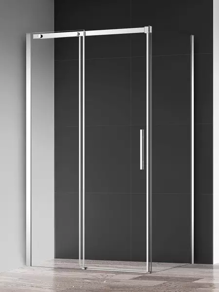 

Душевая дверь «AQUAme» AQM4803-10 100/195 прозрачная/хром универсальная