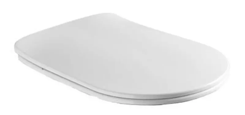 Сиденье для унитаза «Axa» Eva AF8812 дюропласт с микролифтом белое матовое