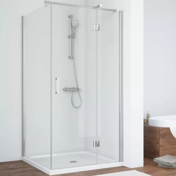 

Душевой угол-ограждение «Vegas Glass» AFP-Fis Tur Novo 100/100 прозрачный/хром без поддона правый