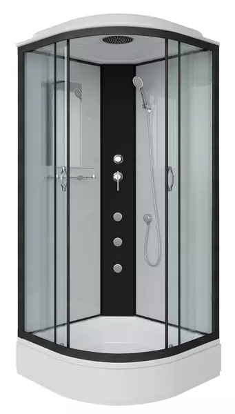 

Душевая кабина «Niagara» NG-6702-14G 100/100 средний поддон прозрачная/белая с гидромассажем