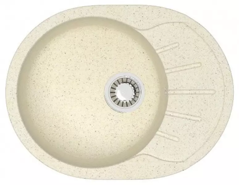 

Мойка для кухни «Azario» Light 57/44 искусственный камень бежевая