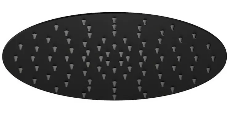 Верхний душ «Nobili» AD139/121BM чёрный матовый