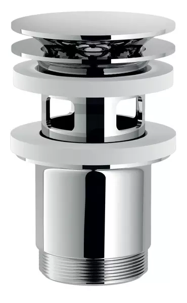 Донный клапан для раковины «Nobili» AV00110/10CR с механизмом Клик-Клак хром