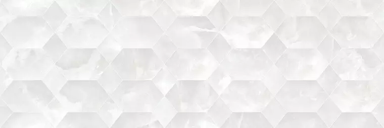 

Настенная плитка «Gravita» Onix Hexa Glossy 90x30 78801878 sky