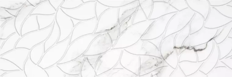 

Настенная плитка «Gravita» Carara Era Glossy 90x30 78801845 bianco