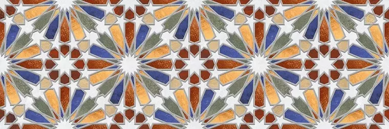 

Настенный декор «Gravita» Morroco Link 2 Matt. 90x30 78801874 sky