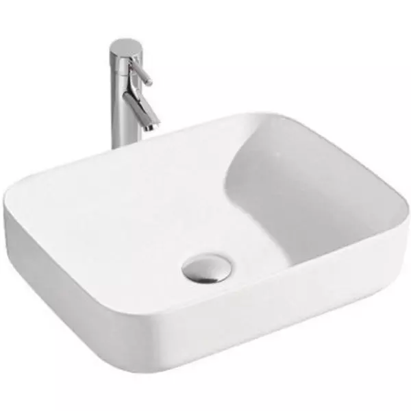 

Раковина «Sintesi» 50/40 SIN-LVB-APP-409 фарфоровая белая