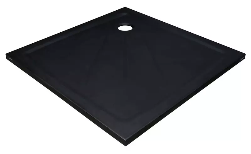 

Душевой поддон «Ravak» Perseus Pro 80/80 низкий из литьевого мрамора квадратный чёрный матовый