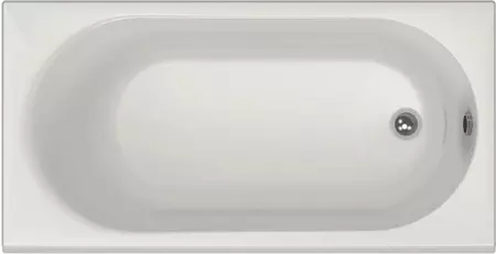 Ванна акриловая «Aquanika» Round 170/75 без опор без сифона белая