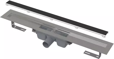 

Душевой лоток «AlcaPlast» APZ15850 боковой выпуск хром/под плитку