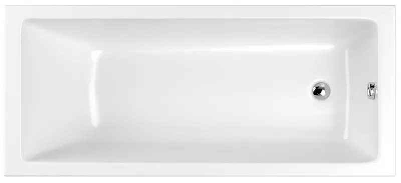 

Ванна акриловая «Whitecross» Wave Slim 130/70 без опор без сифона белая