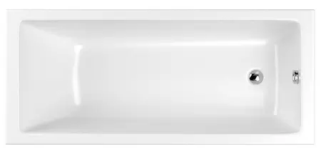 

Ванна акриловая «Whitecross» Wave Slim 160/80 без опор без сифона белая