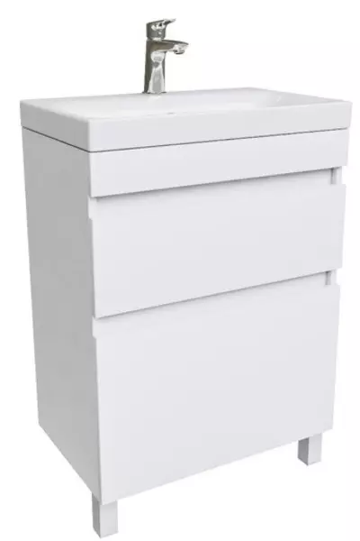 

Тумба с раковиной «Iddis» Zodiac 60 (60 см) белая