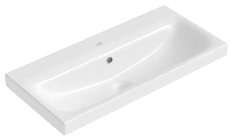 

Раковина «Iddis» 80 см 3508000i28 фаянсовая белая