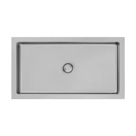 

Мойка для кухни «Omoikiri» Mikura 83-SI 84/46 Natceramic silver